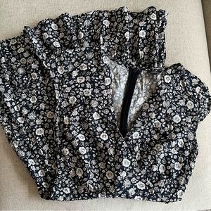 LAST CALL!! J Crew faux wrap floral dress